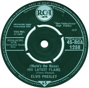 RCA 45-RCA 1258